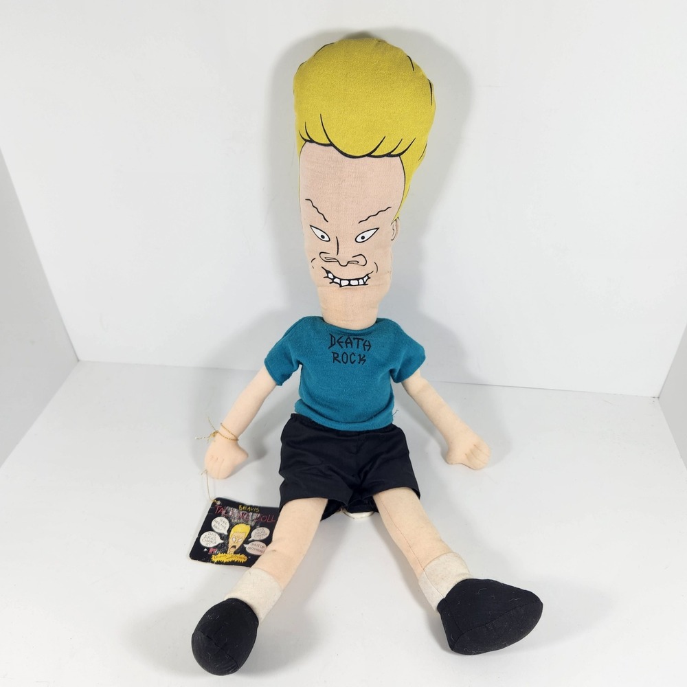 Vintage 1993 MTV Beavis and Butt-Head Talking Beavis Doll Plush 22 Inch 05640